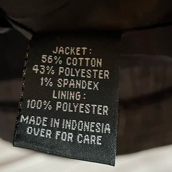 BWear Charcoal Gray Academia Puff Sleeves Cropped Button Front Blazer Size S - Picture 8 of 12